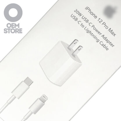 20W USB-C Power Adapter USB-C to Lightning Cable 3